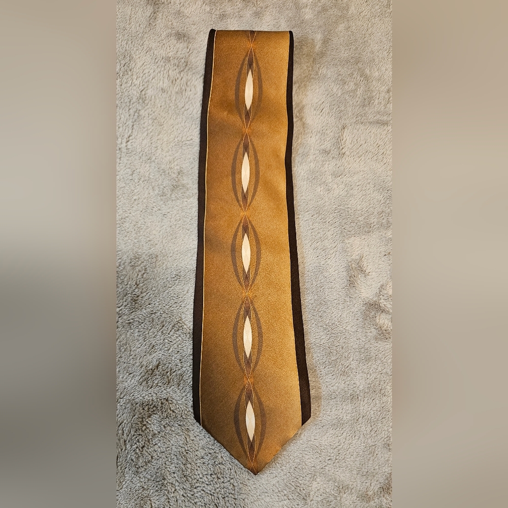 STACY ADAMS Adult Brown Necktie